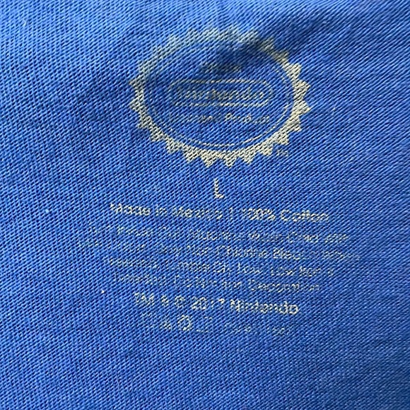 Mario Brothers Cotton T-Shirt Large EUC - Picture 3 of 3